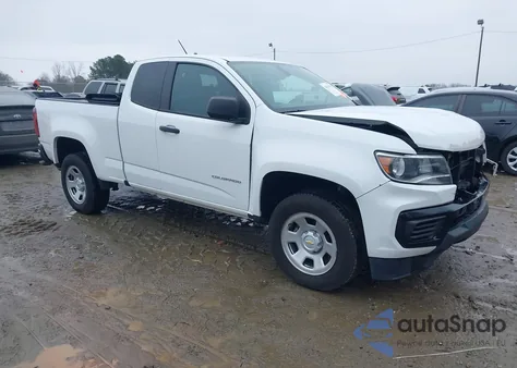 2021 Chevrolet Colorado 2Wd Long Box Wt z USA, uszkodzony, nr VIN 1GCHSBEA8M1133163